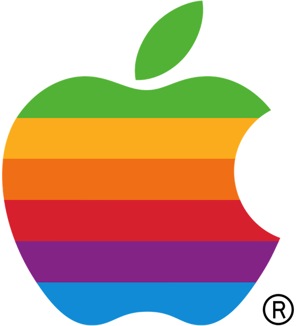 Apple Rainbow Logo