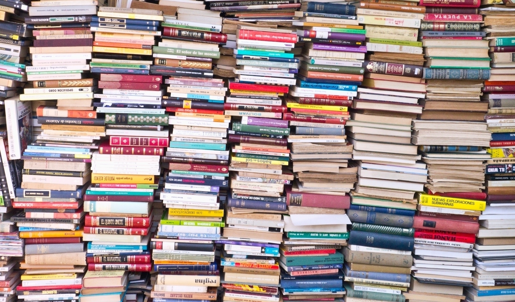 Stacks of books