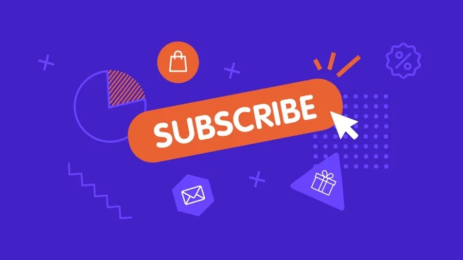 Graphic of a Subscribe Button