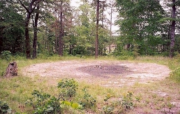 The Devil’s Tramping Ground in North Carolina