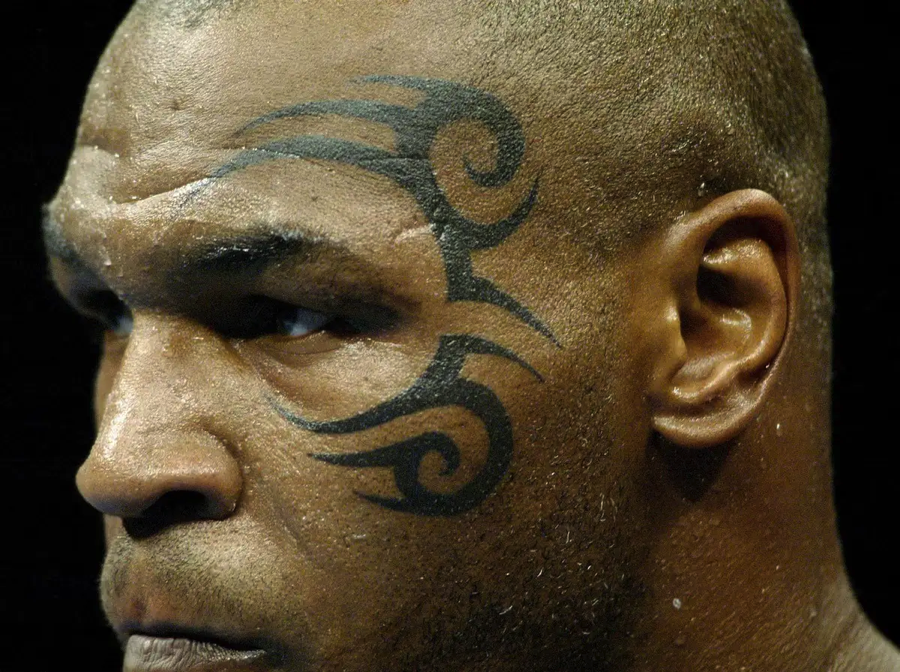 Mike Tyson’s face tattoo