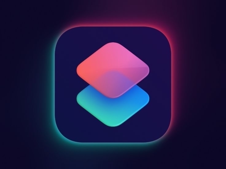 The icon for Apple’s Shortcuts app